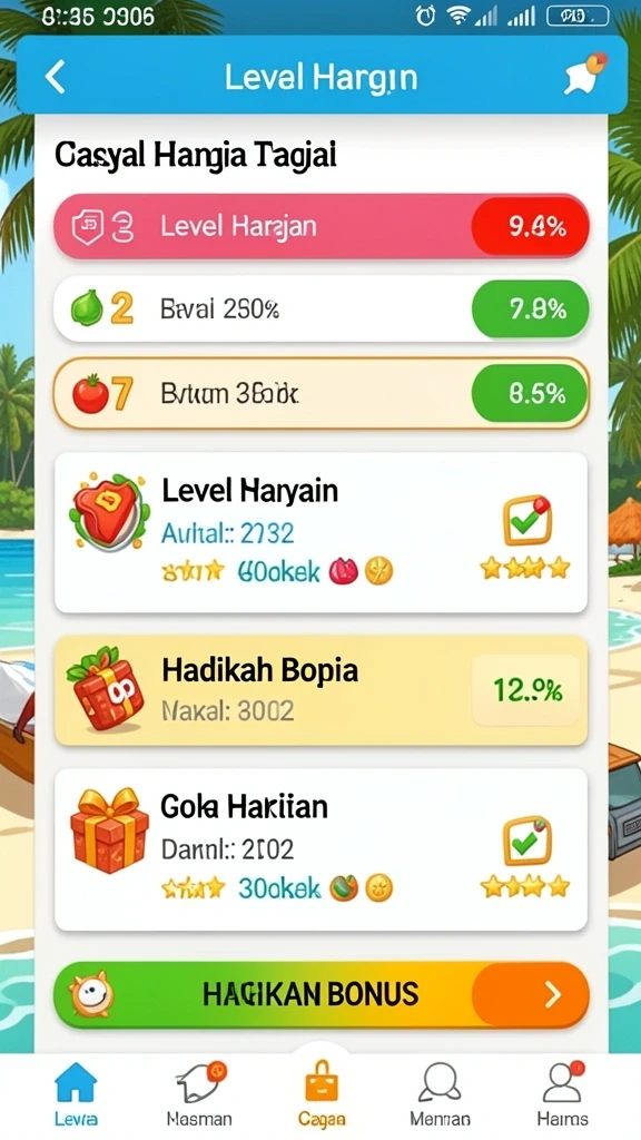 Fitur leaderboard yang kompetitif dan menyenangkan.