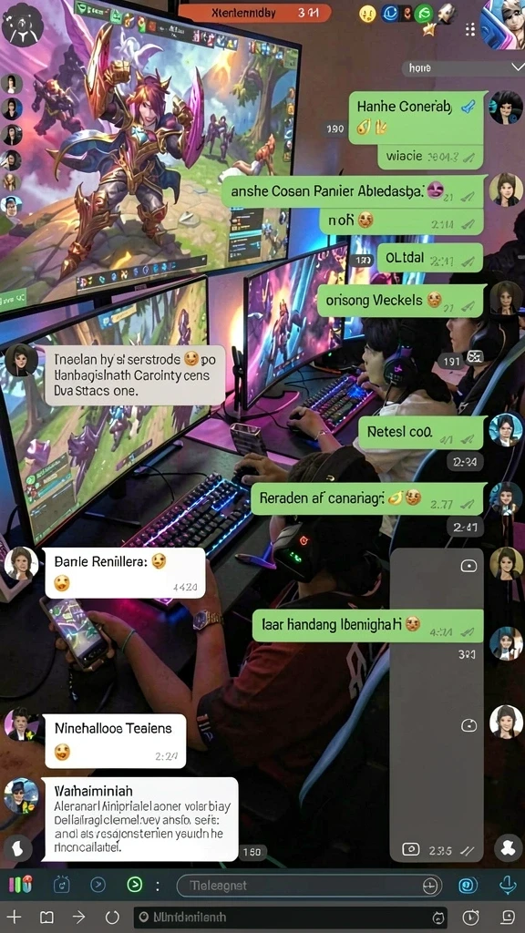 Pengalaman interaksi karakter yang menarik.