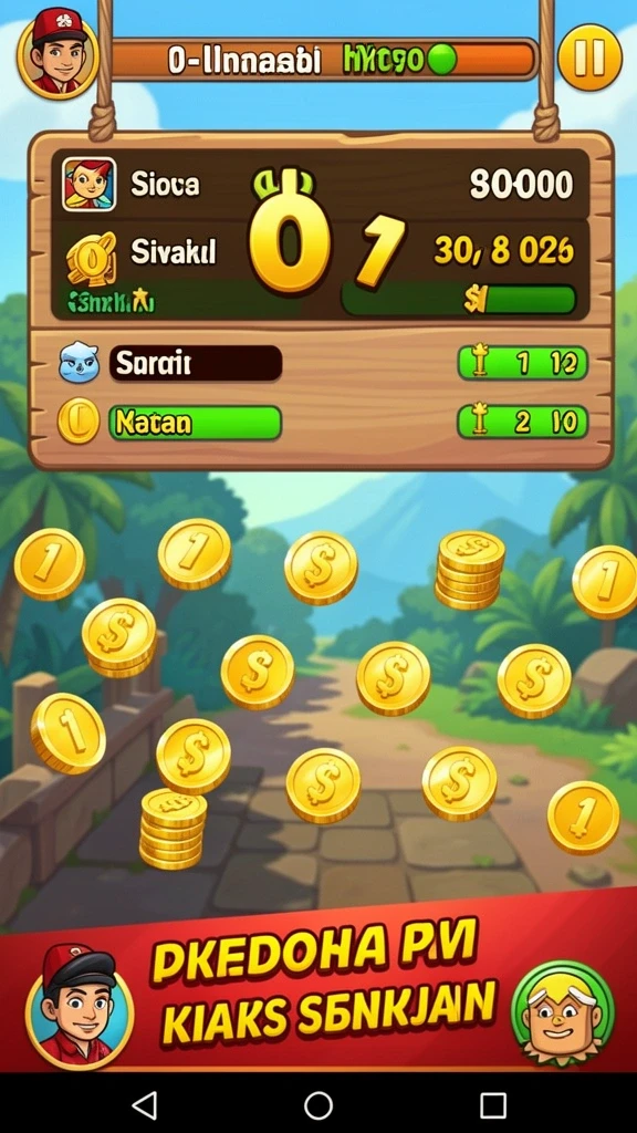 Mode multiplayer yang memungkinkan bermain bersama teman.