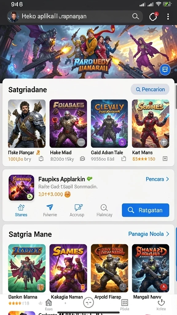 Beragam pilihan permainan yang siap menghibur Anda.