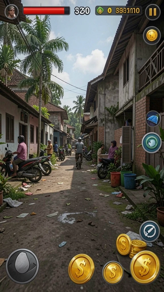 Tampilan awal yang menawan dan menarik perhatian.
