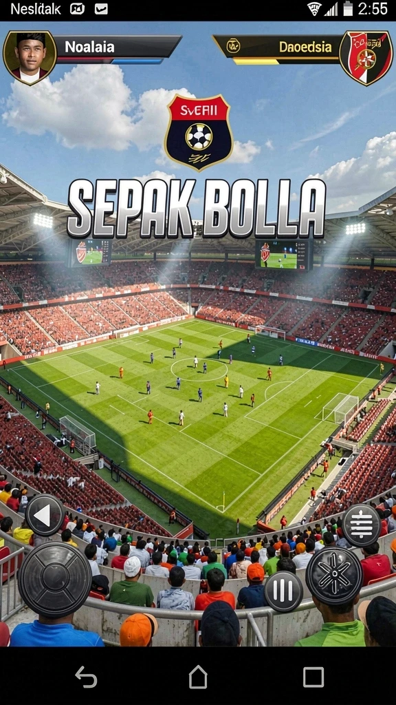Tangkapan layar interaksi multiplayer yang seru.