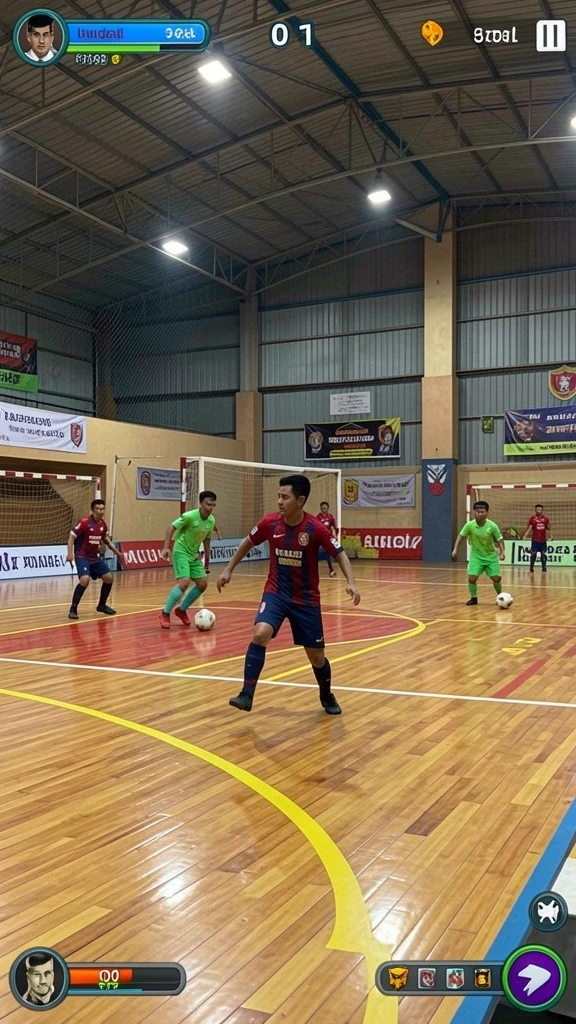 Gameplay seru dengan banyak tantangan di setiap level.