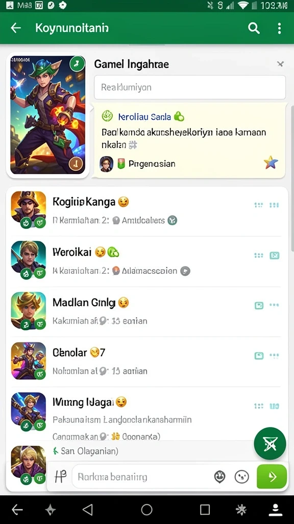 Karakter unik yang bisa kamu kustomisasi sesuai keinginan.