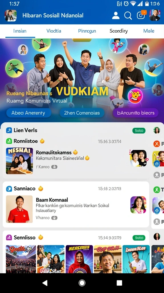 Tampilan antarmuka yang menarik dan mudah dipahami.