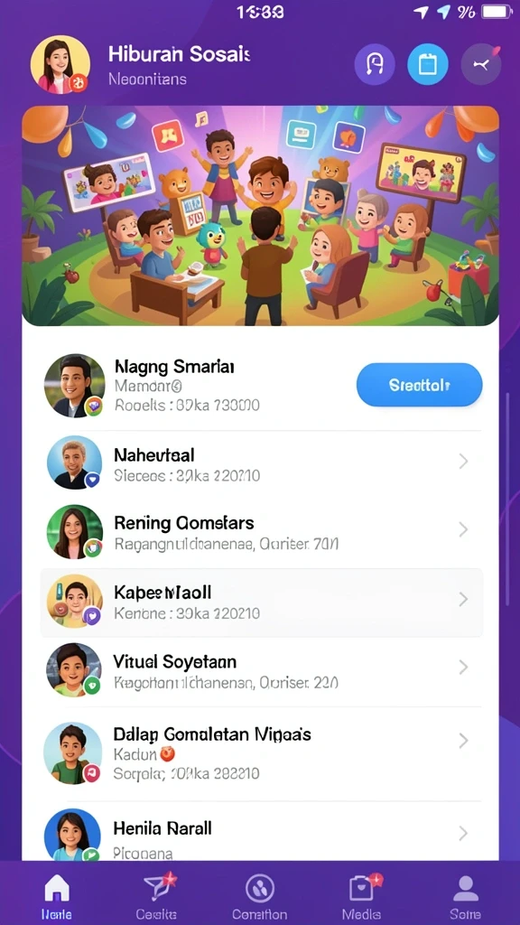 Salah satu level petualangan yang menantang.