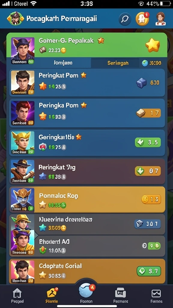 Grafik yang memukau dengan efek visual yang menarik.