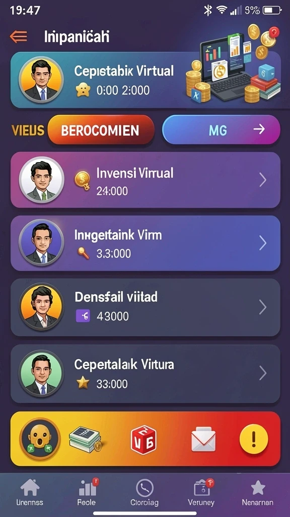 Tampilan grafis yang menarik dan berkualitas tinggi.