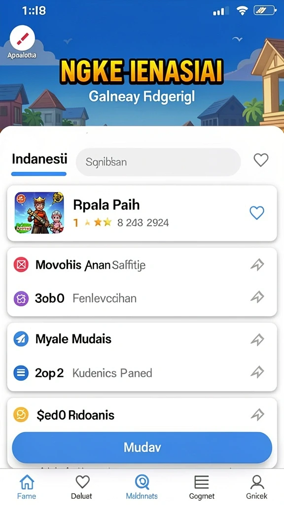Fitur komunitas untuk berbagi dan berinteraksi.