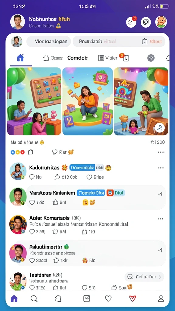 Karakter-karakter unik dengan kemampuan berbeda.