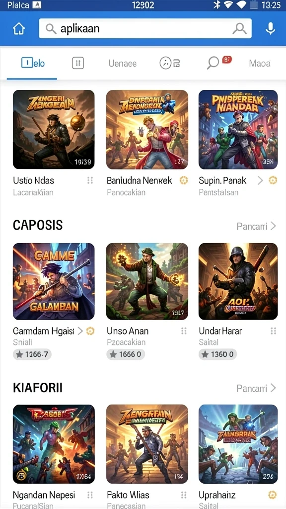 Tampilan antarmuka yang menarik dan mudah digunakan.