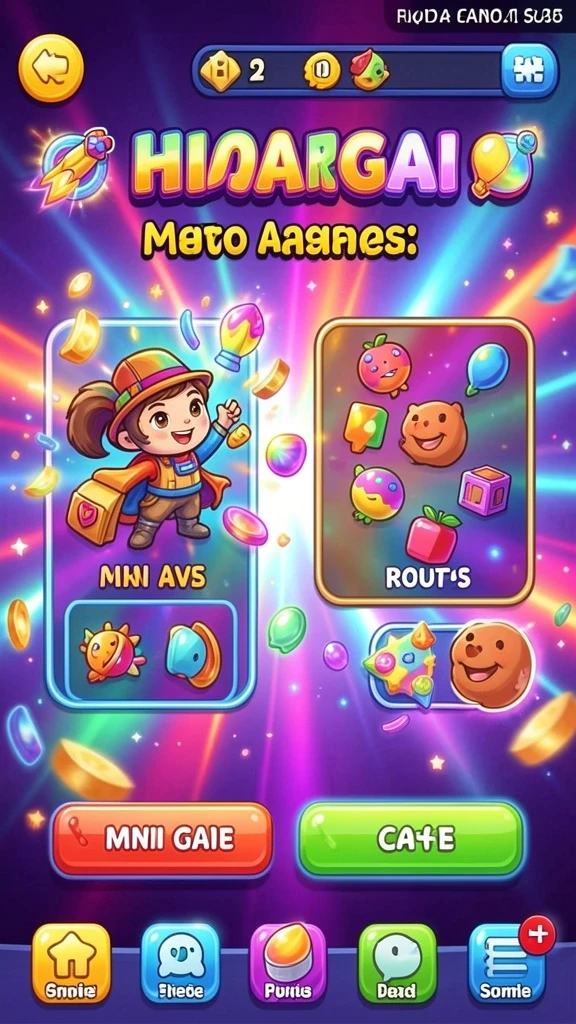 Berbagai item upgrade untuk meningkatkan permainan.