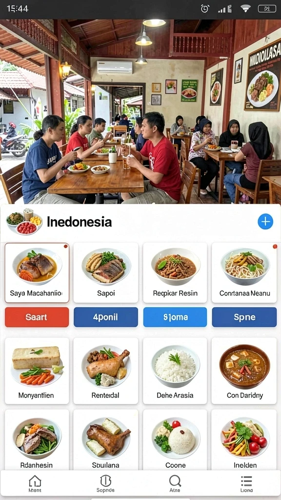 Tampilan antarmuka yang menarik dan mudah digunakan.