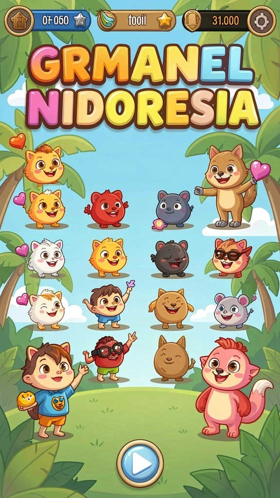 Mode permainan yang bervariasi dan menantang.