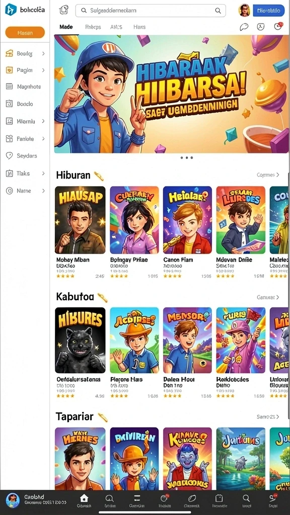 Grafis yang memukau dan detail yang menarik.