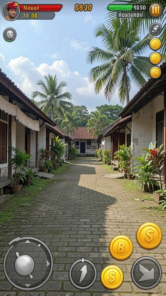 Koleksi senjata dan item yang menarik untuk karakter.