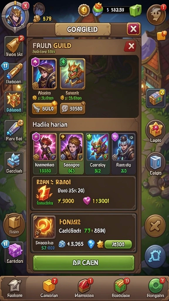 Berbagai karakter unik untuk dijelajahi.