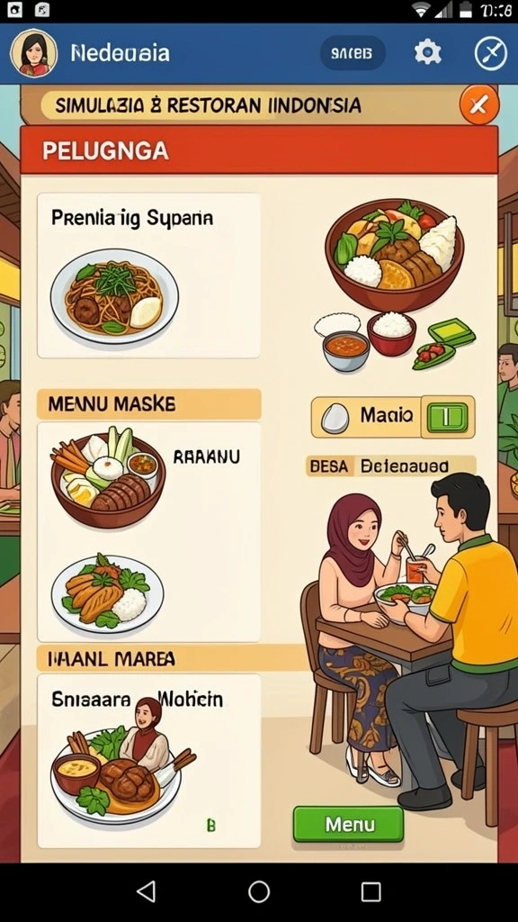 Karakter unik dan menarik untuk dimainkan.