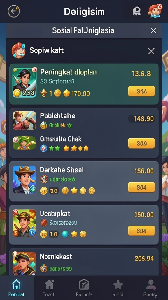 Tampilan antarmuka yang intuitif dan menarik.