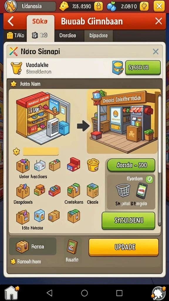 Tampilan antarmuka yang user-friendly dan mudah dinavigasi.