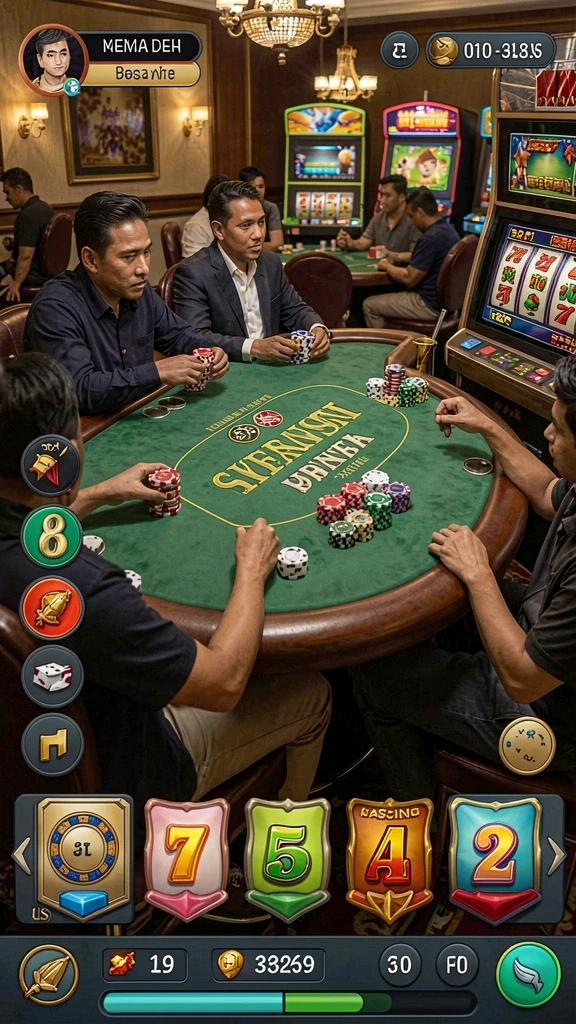 Tampilan grafis yang menawan dan penuh warna.
