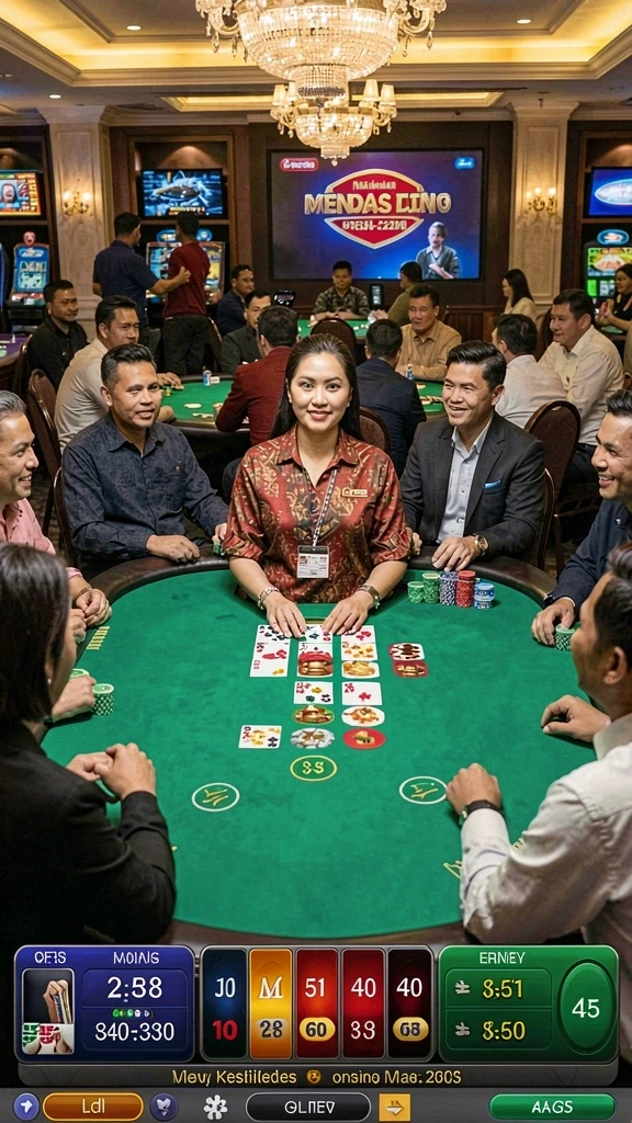 Tampilan karakter yang menarik dan penuh warna.