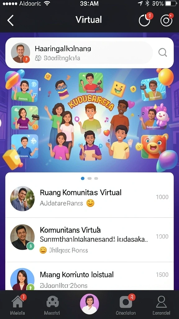 Fitur kompetisi yang membuat permainan lebih seru.