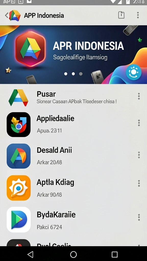 Tampilan awal permainan yang menarik dan intuitif.