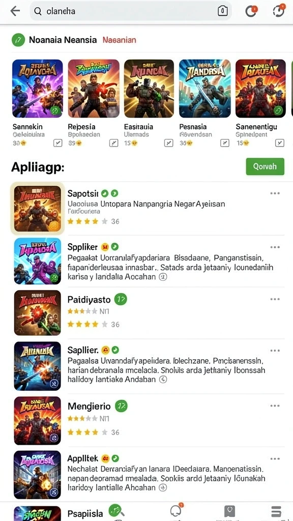 Misi tantangan seru yang menantang.
