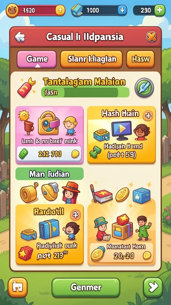 Karakter yang dapat dipilih dengan berbagai kemampuan unik.