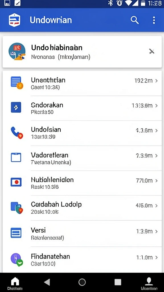 Tampilan antarmuka yang bersih dan intuitif.