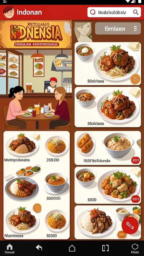 Karakter-karakter menarik dengan desain unik.