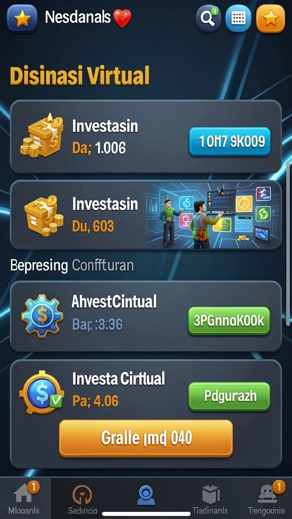 Level yang menantang dengan rintangan seru.