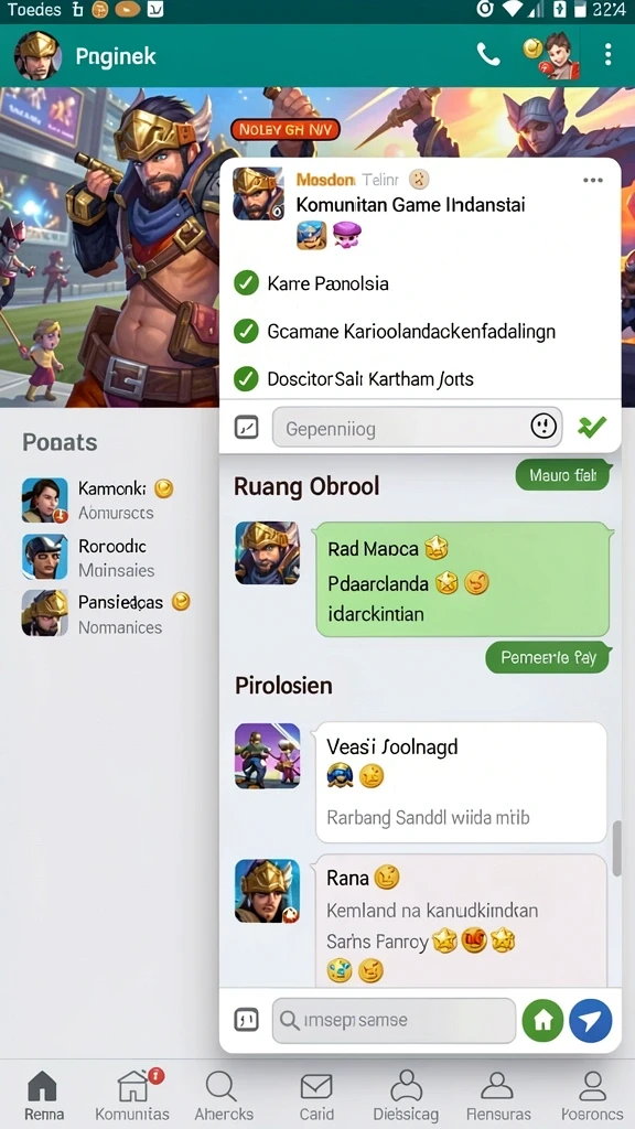 Tampilan antarmuka yang intuitif dan mudah digunakan.