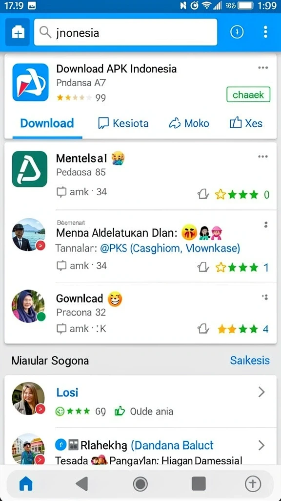 Tampilan antarmuka yang intuitif dan ramah pengguna.