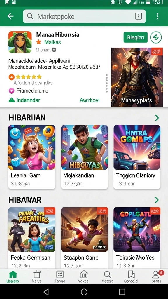 Karakter dengan berbagai pilihan kustomisasi menarik.