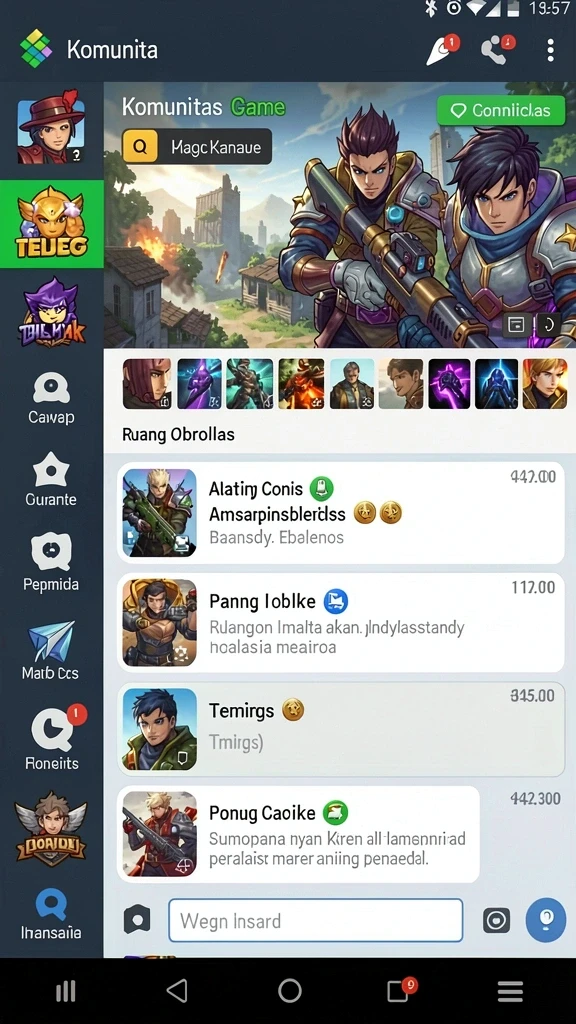 Beragam mode permainan untuk keseruan lebih.