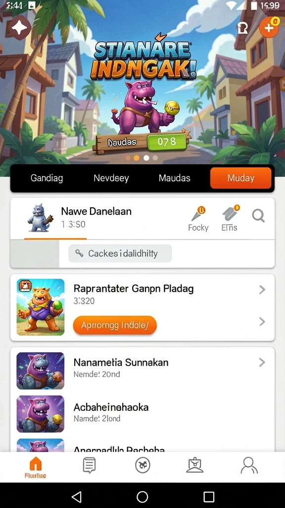 Grafis halus yang membuat game lebih menyenangkan.