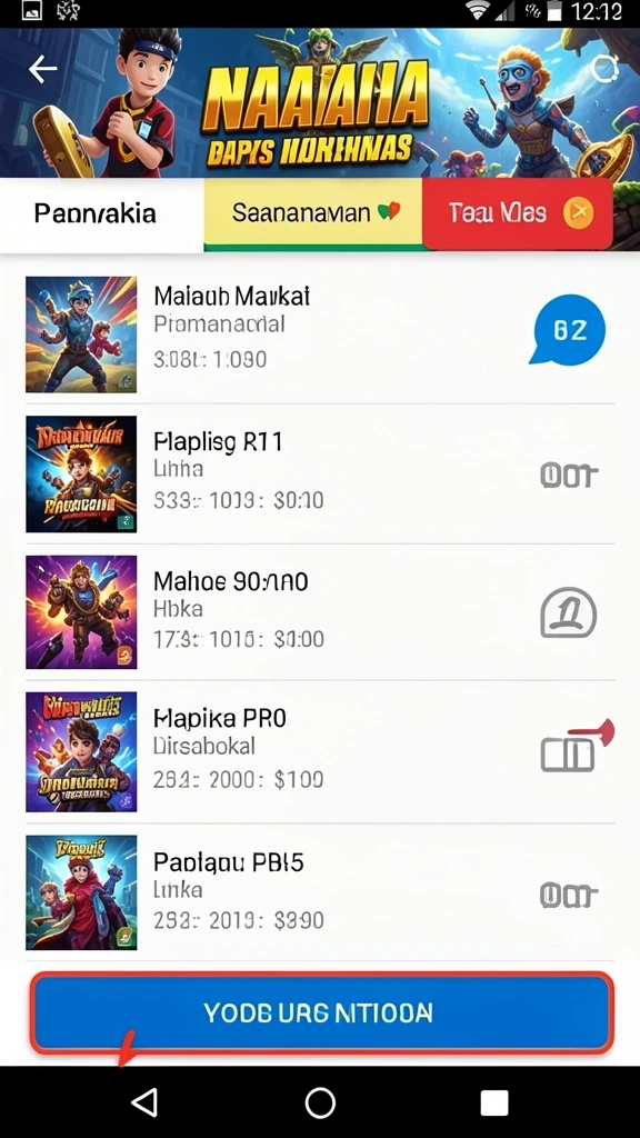 Tampilan antarmuka yang menarik dan mudah dipahami.