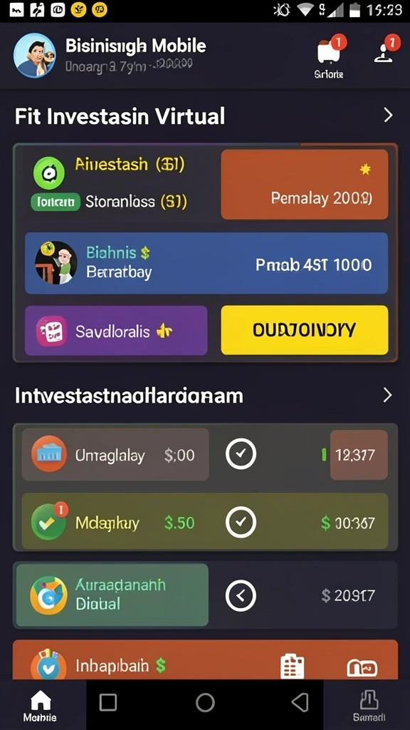 Tangkapan layar menghadirkan karakter-karakter lucu dalam permainan.